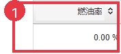 费用列表中实际更新后的燃油率