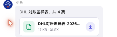差异表文件卡片